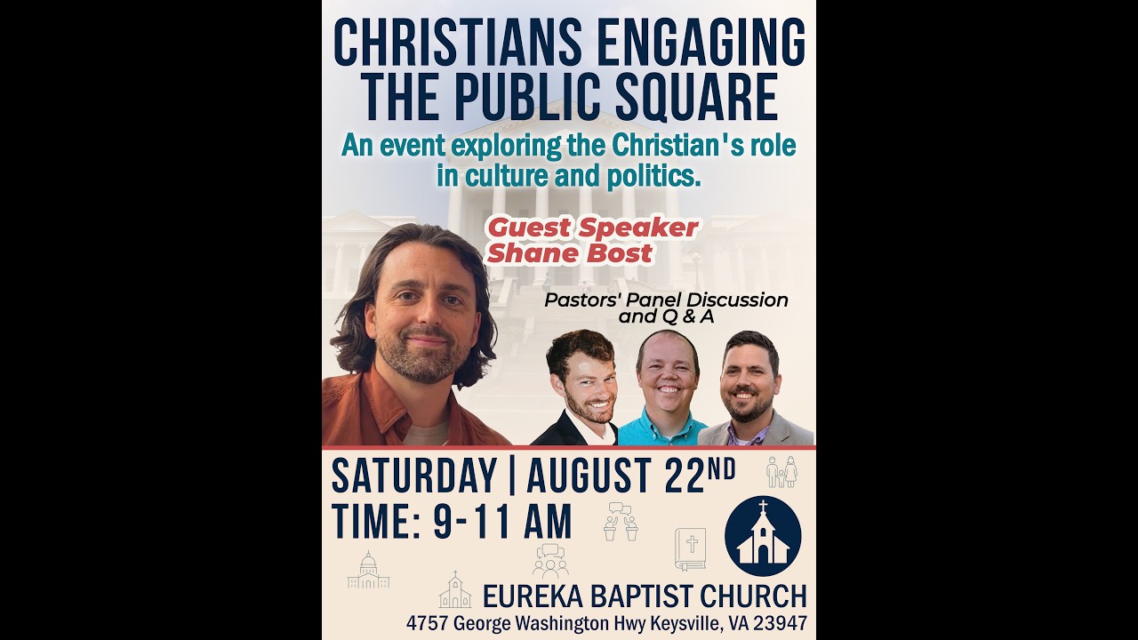 Christians Engaging the Public Square Event on 8/22/2026