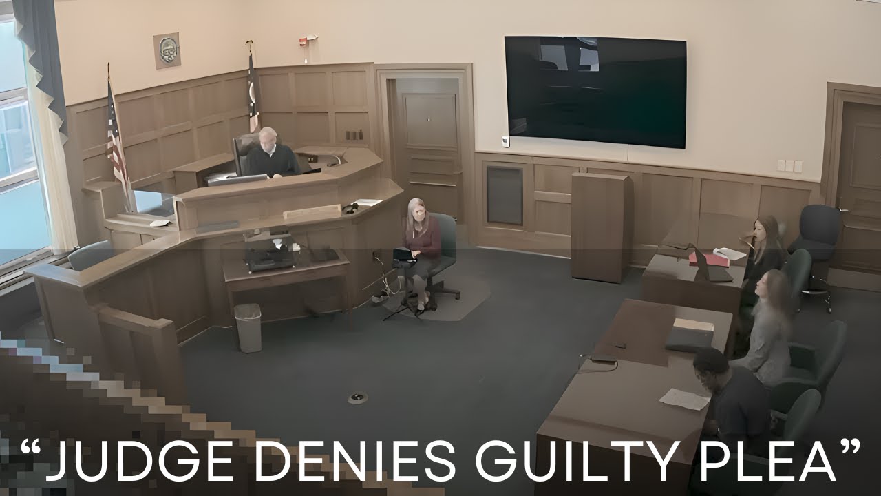 Judge Denies Guilty Plea Withdrawal | Defendant Left Speechless in CourtJustice Files
