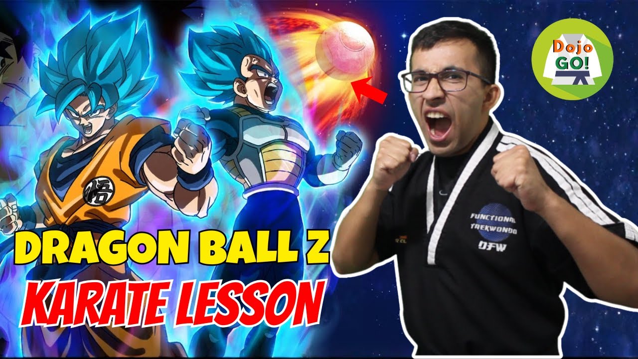 15-минутный урок карате для детей дома | Dragon Ball Z | Dojo Go