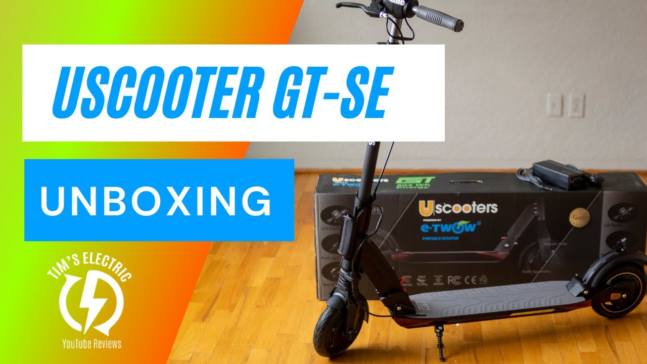 UScooter 🛴 GT SE Unboxing - $60 OFF