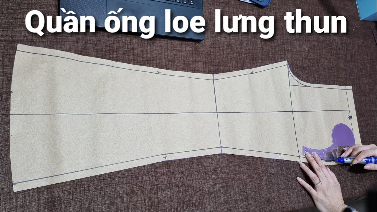 🥭1️⃣  quần ống loe lưng thun/ 4 thân bằng nhau / chất liệu thun giãn 4 chiều.