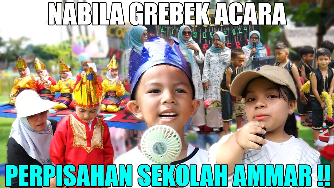 DATANGI ACARA PERPISAHAN SEKOLAH ADIKKU, AMMAR BIKIN SEMUA GURU BANGGA !!