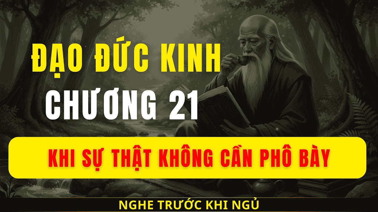 ĐẠO ĐÚC KINH CHƯƠNG 21| Điều sâu nhất lại là điều khó thấy nhất | Cẩm nang khắc kỷ