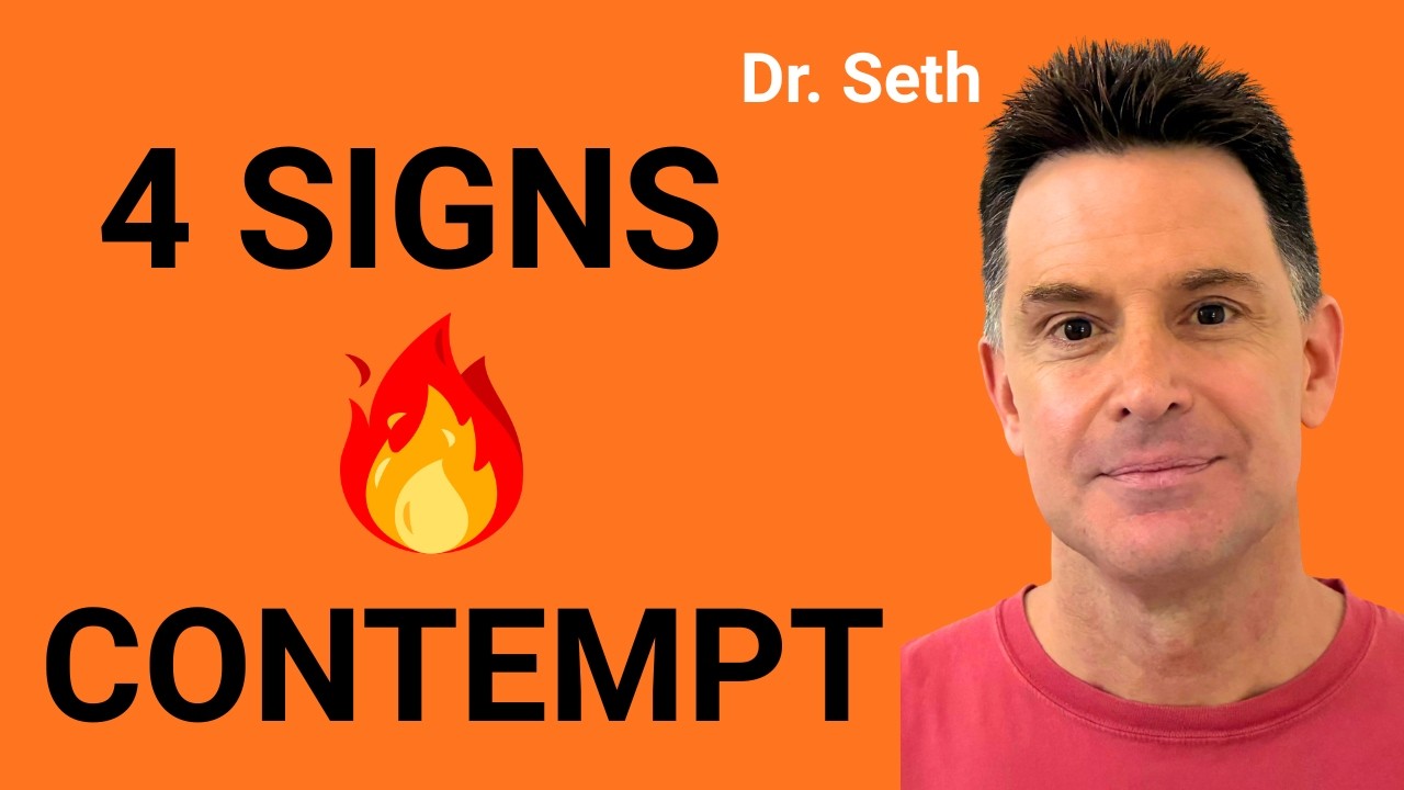 4 Clear Signs Someone Feels CONTEMPT For You