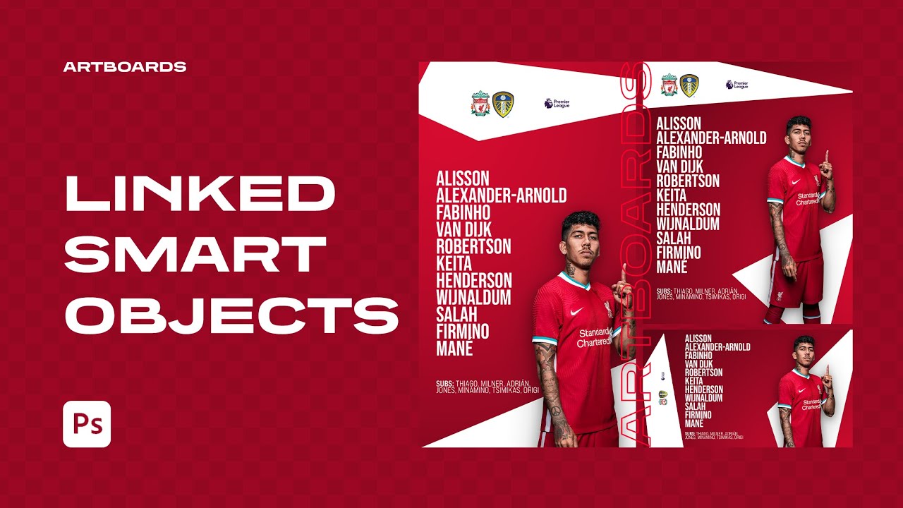 💡 Start using Artboards and Linked Smart Objects in Photoshop