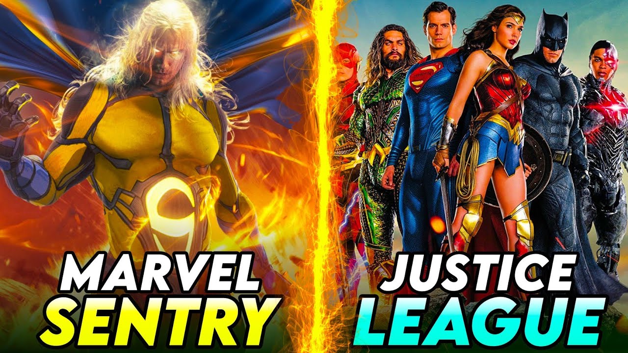 Sentry vs Justice League | Sentry vs Superman , Wonder Woman Martian Manhunter  & more | The Skz 2.0