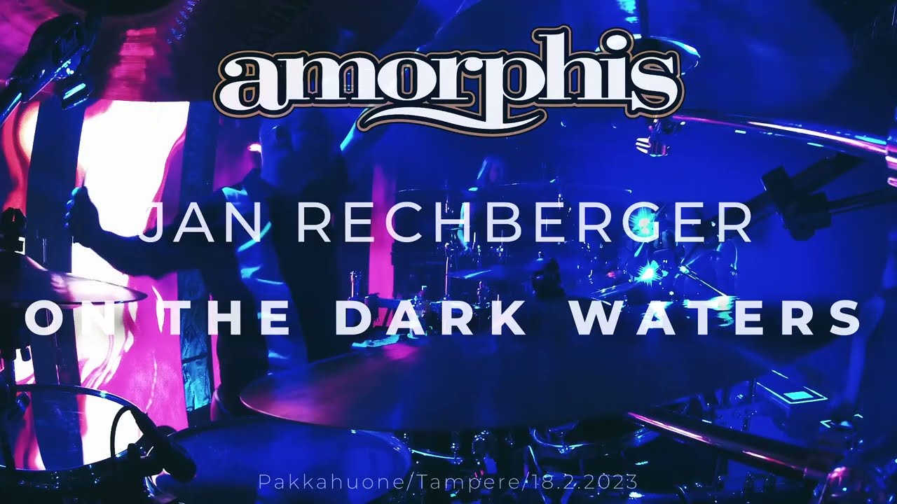 AMORPHIS Jan Rechberger Drumcam 'On The Dark Waters' / 18.2.2023 Tampere