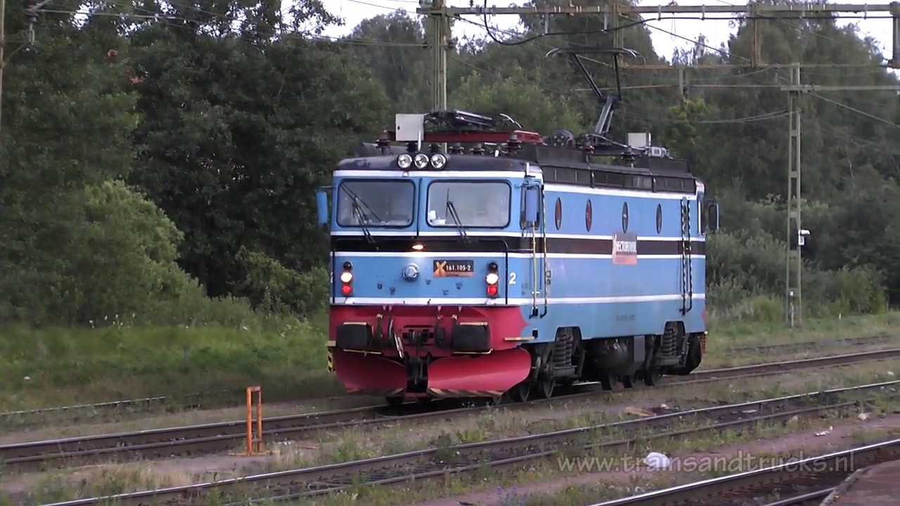 Shunting in Grums (Sweden) 14-07-2017
