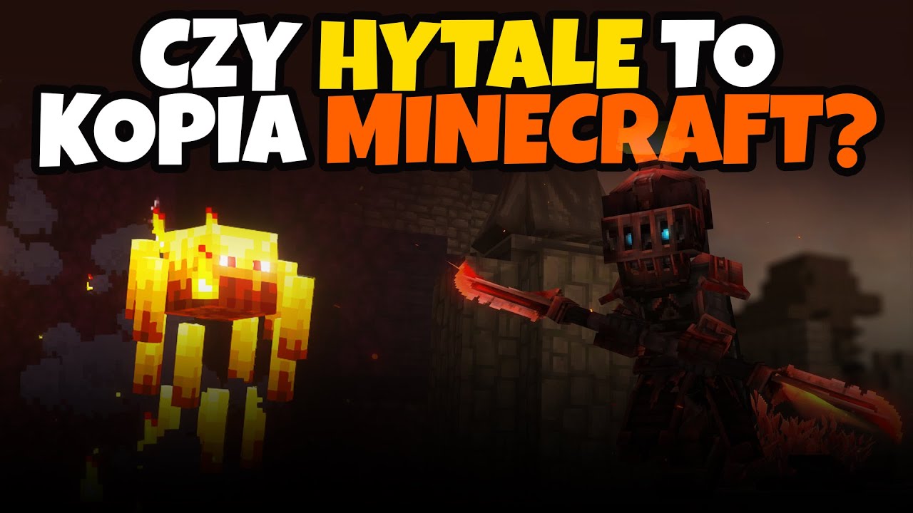 Czy HYTALE pr&oacute;buje PODROBIĆ minecrafta? ⛏
