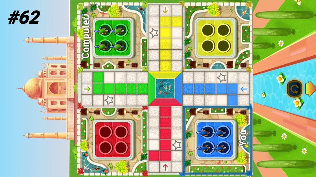 Taj Mahal - New Theme in Ludo King game play @LudoWorld43 ! #62 #games #ludoking #tajmahal