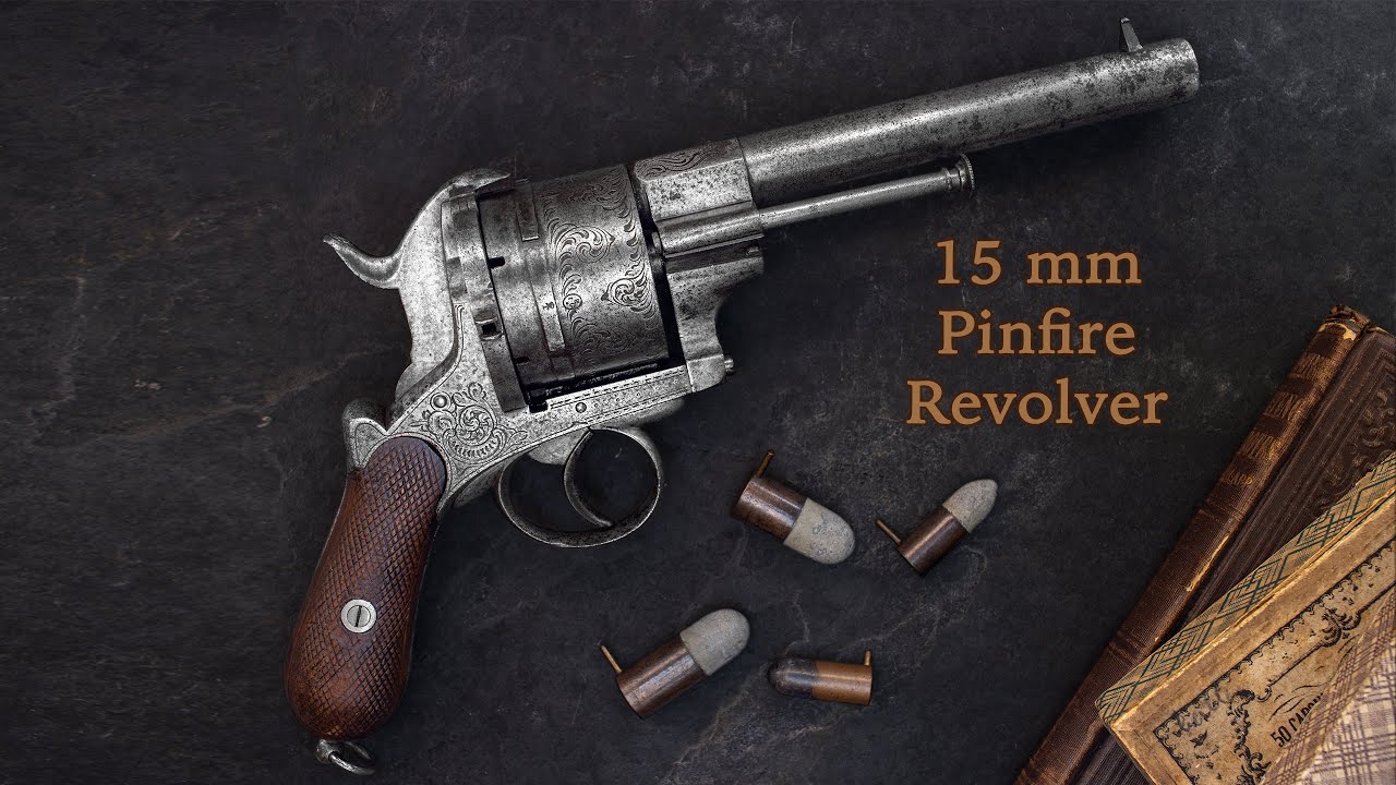 A 15 mm Pinfire Revolver | One of the Largest Handgun Cartridges of Its Era