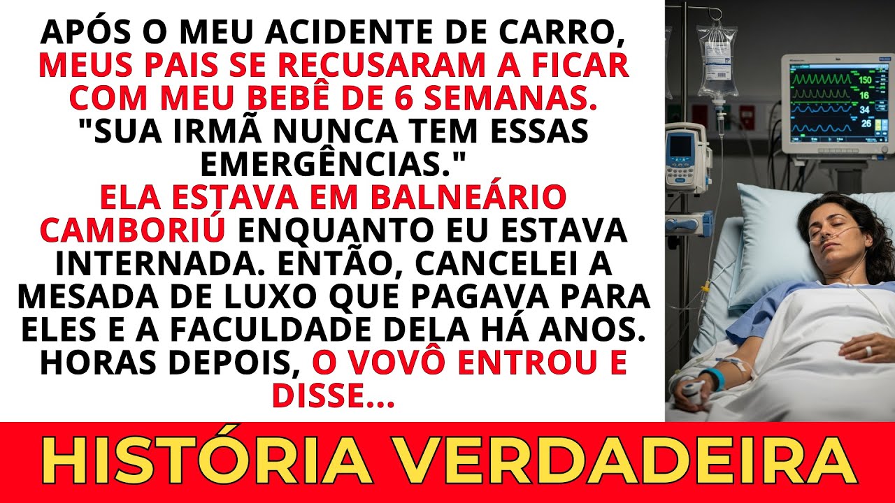 Meus Pais Recusaram Meu Recém-Nascido de 6 Meses Após Meu Acidente — O Que o Vovô Disse Mudou Tudo..