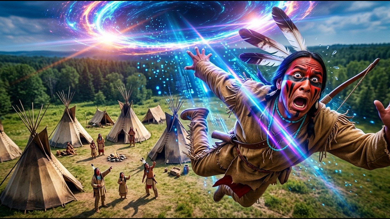A Native American Teleported to the Present Day! 😱 | Episode 9 | (Cinematic AI) | Turn on subtitles!