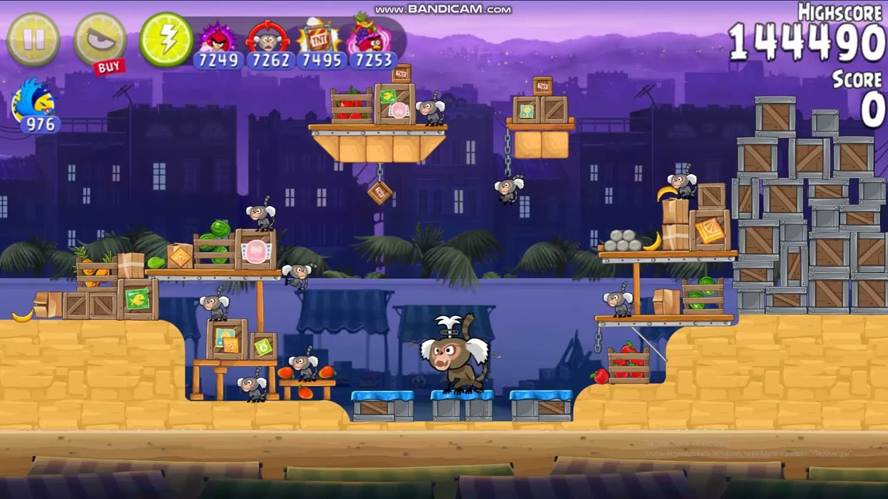 Angry birds Rio all bosses