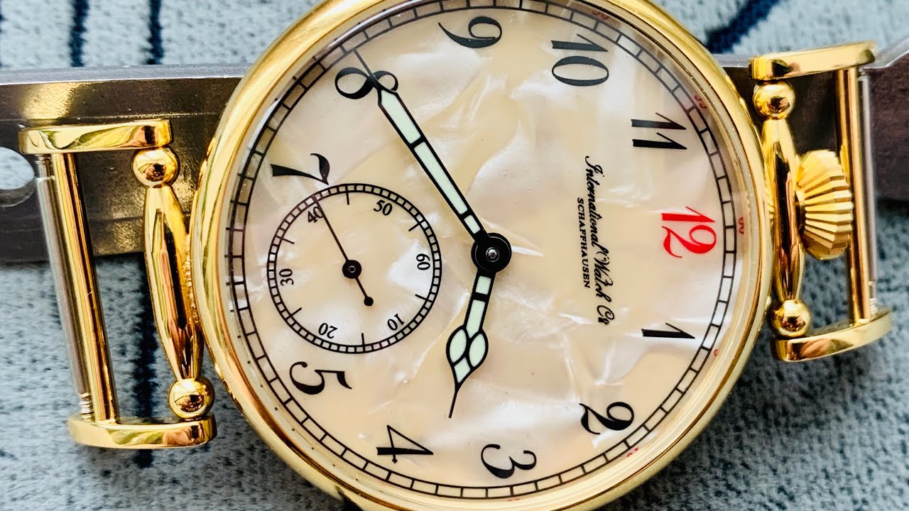Men's Wrist Watch Molniya IWC 15 jewels 2Q-1956 ChChZ skeleton/Molnija International Watch Company
