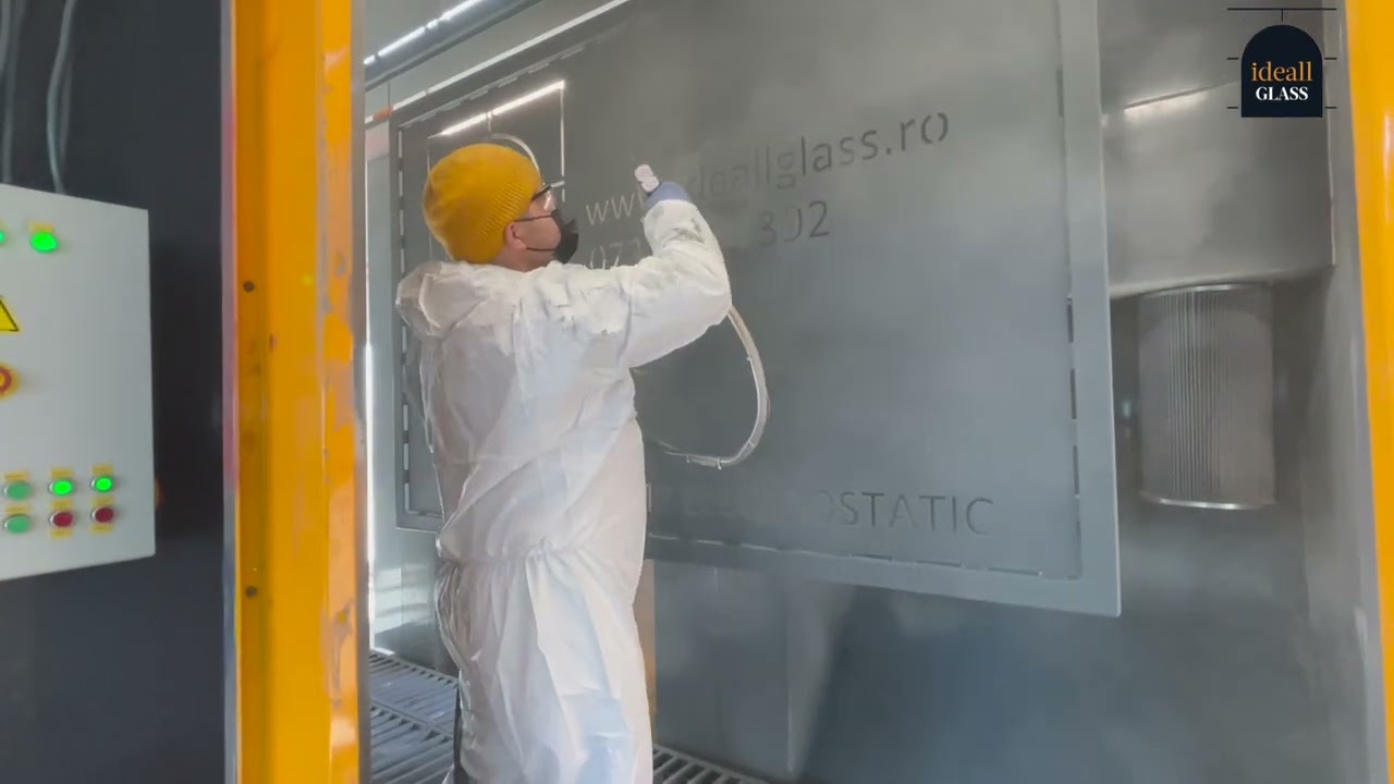 Vopsire in camp electrostatic