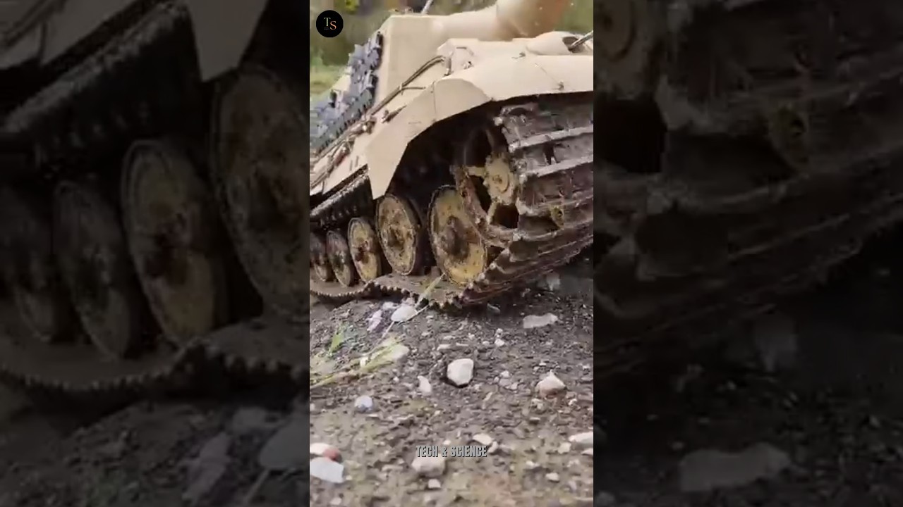 How Do Tanks Turn Without Wheels or Steering? #shorts