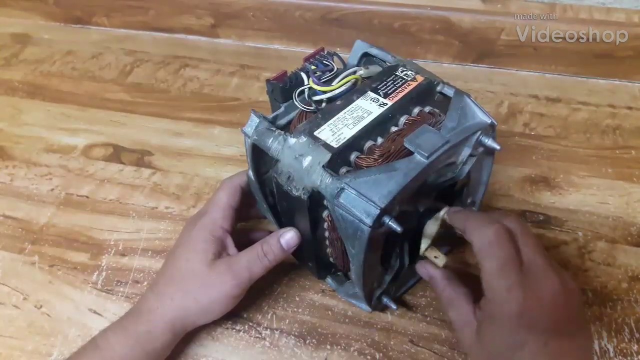 Como abrir motor de lavadora whirpool