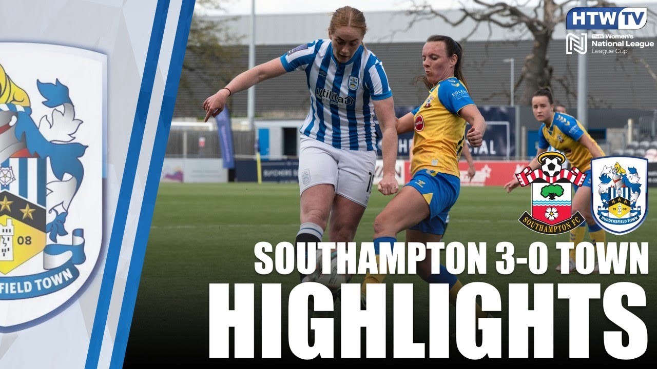 ⚽ HIGHLIGHTS | Southampton FC Women 3-0 Huddersfield Town Women