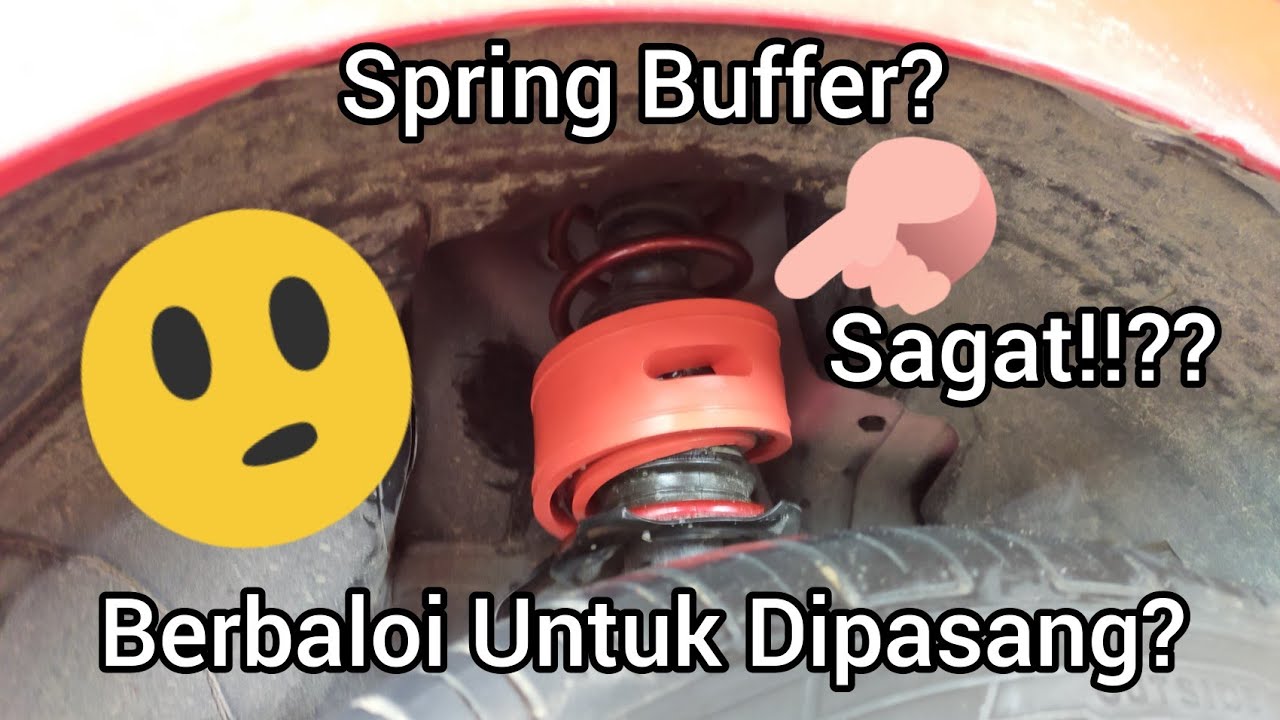 Tayar Sagat Fender?Cara Memasang Spring Buffer.Install Spring Buffer(Perodua Axia Vlog Chapter 19)