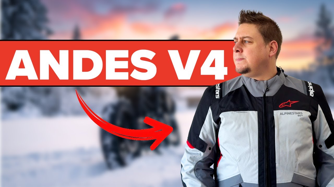 La chaqueta más vendida se renueva - Alpinestars Andes V4//Nilmoto