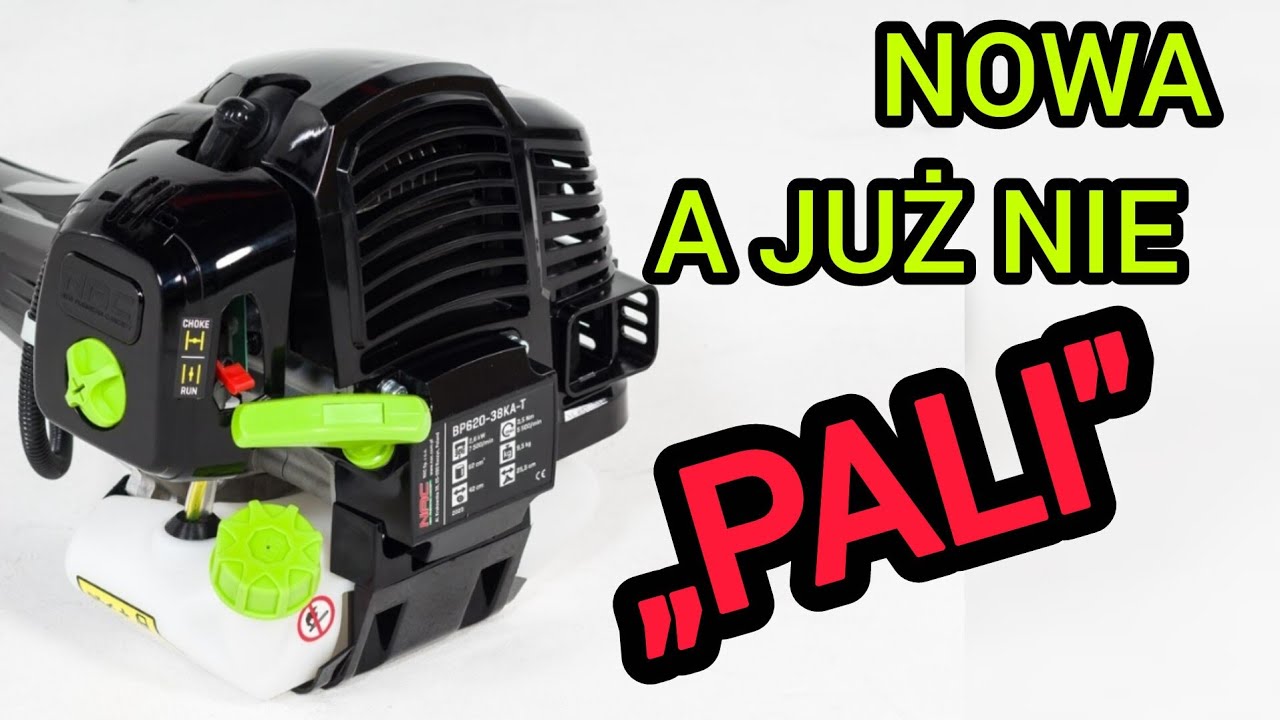 NAC bp620-38ka-t nie uruchamia się nie chce odpalić szybka diagnostyka #kosa #spalinowa
