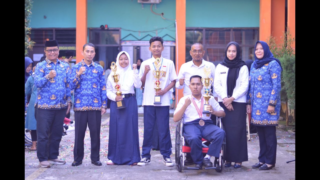 UPACARA DAN PEMBUKAAN MPLS SLBN CIAMIS TAHUN 2022-2023