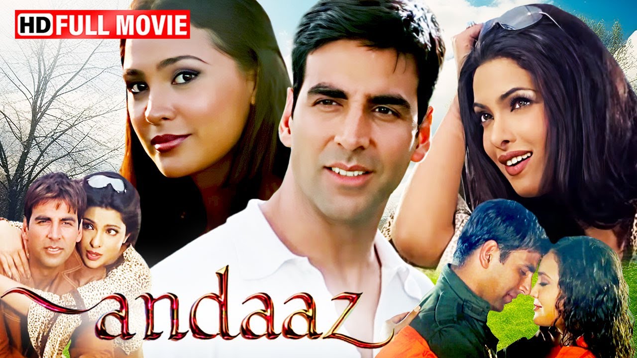 जब प्यार ने तीन ज़िंदगियाँ बदल दी 😱💔 | Andaaz | Akshay Kumar, Lara Dutta, Priyanka | Romantic Movie