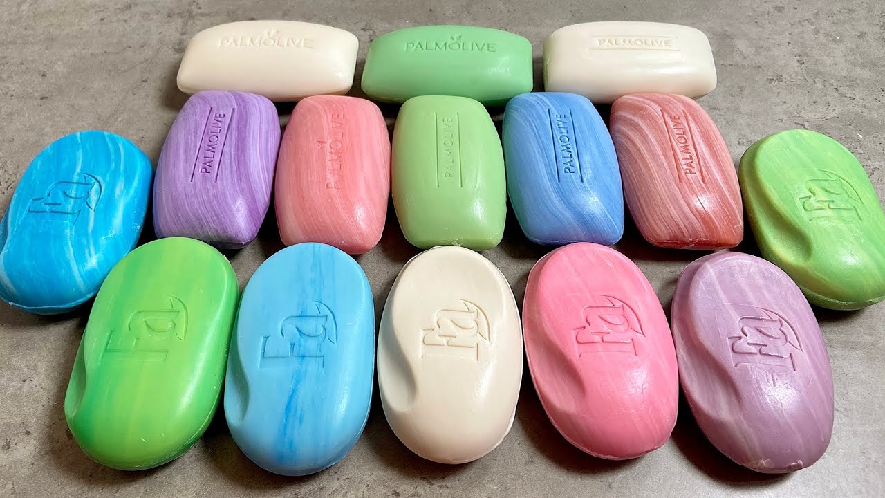 ASMR soap cutting 💙 Резка мыла Fa и Palmolive