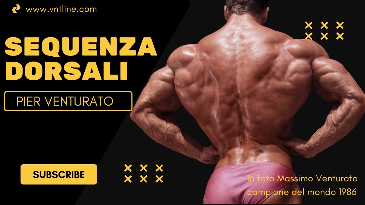 ALLENAMENTO DORSALI CON PIER VENTURATO