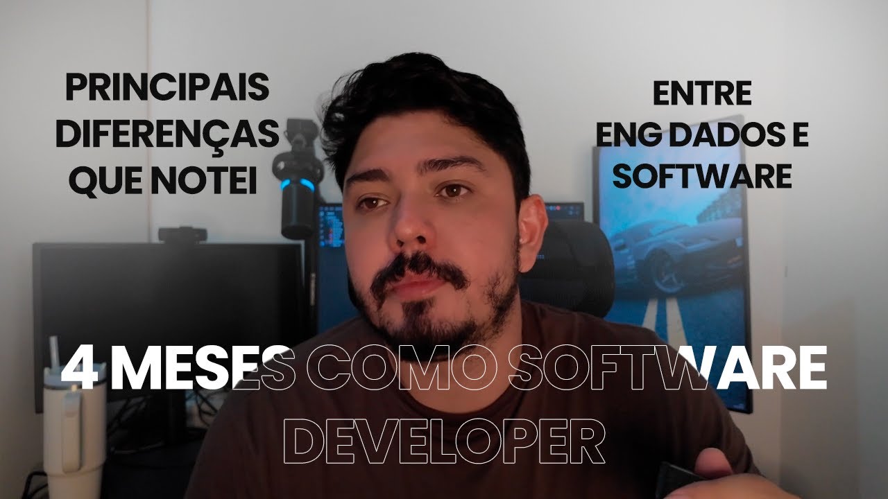 4 MESES COMO DEV FULLSTACK | PRINCIPAIS DIFERENÇAS ENTRE ENG DADOS E SOFTWARE DEVELOPER