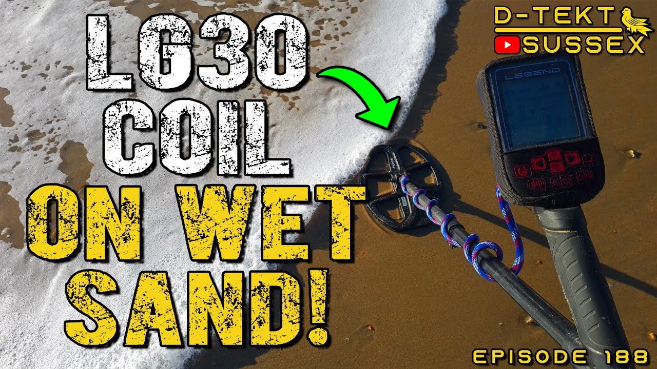 Nokta Legend LG30 Coil on Wet Sand and Rock! | UK Beach Metal Detecting | Pulsedive | Episode 188
