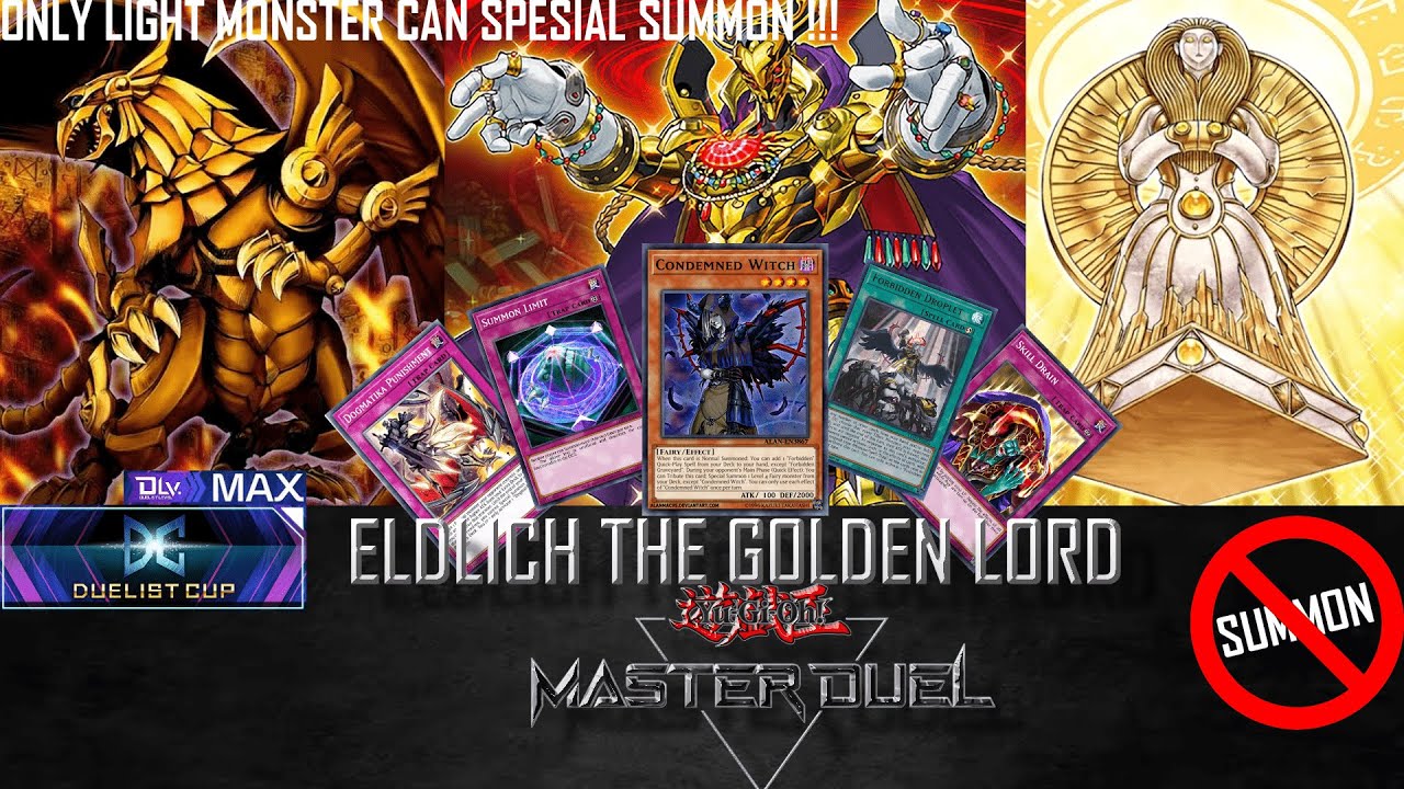 ELDLICH CONTROL DECK 2023 : LETS GO DESTROY DUELIST CUP  - [Yu-Gi-Oh!, Master Duel]