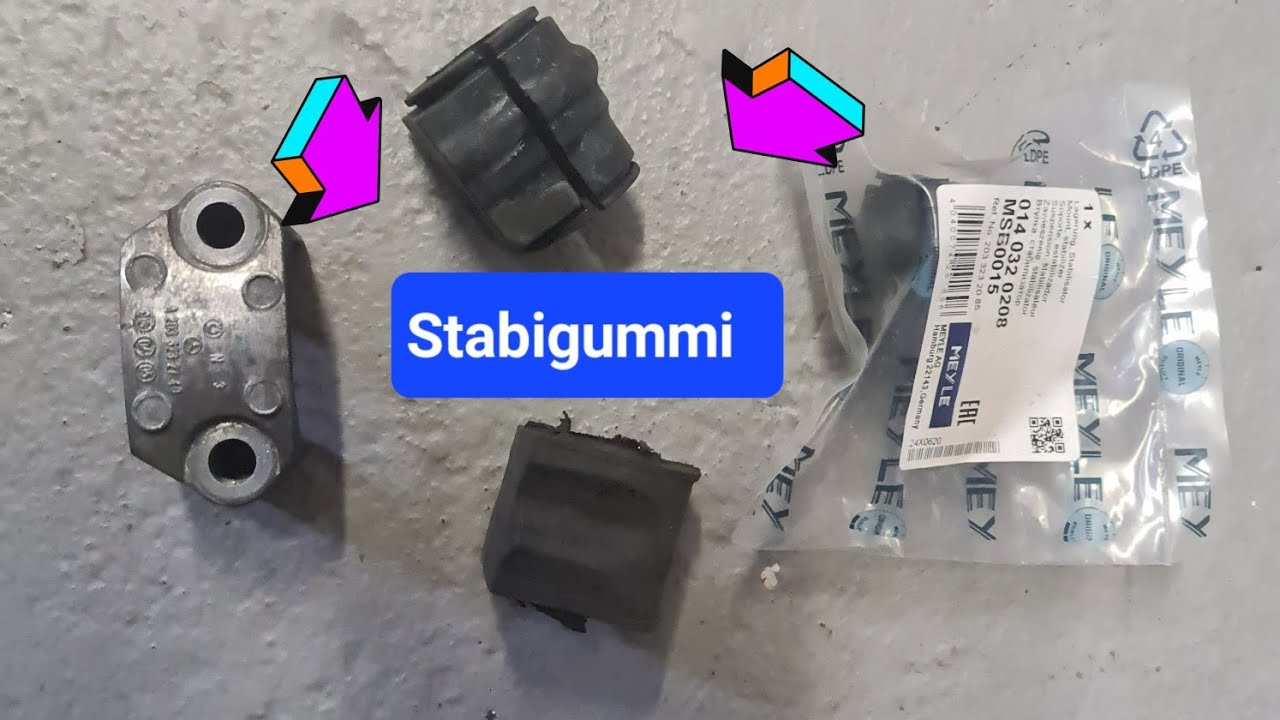 🛞 Mercedes w203 w204 M271 Stabis Lagerung Stabigummis vorne MERCEDES C Klasse W203 CL203 S203 CLK 