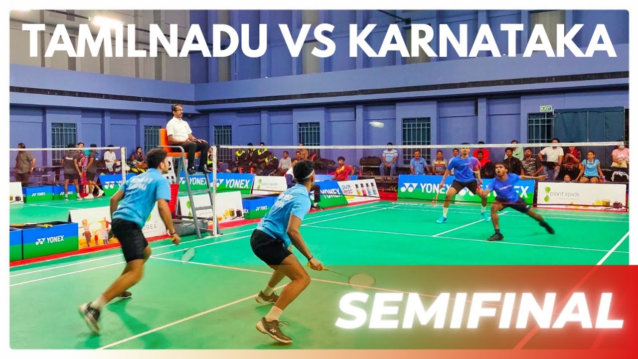 HARIHARAN/RUBAN VS SAIPRATHEEK/NITHIN:YONEX SUNRISE ALL INDIA SOUTHZONE BADMINTON TOURNAMENT