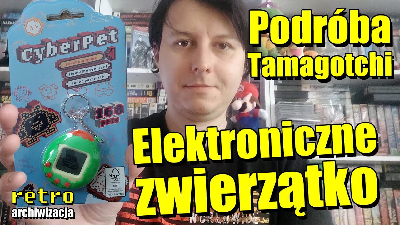 Cyber Pet - chińska podr&oacute;ba Tamagotchi ze sklepu Action