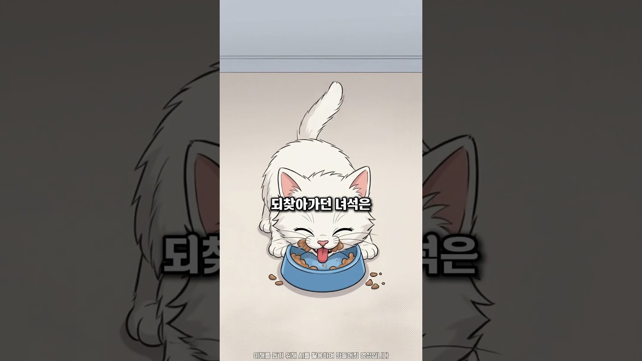 비 오는 길가에서 뒷다리를 끌던 아기 고양이, 진짜 가족을 만나다