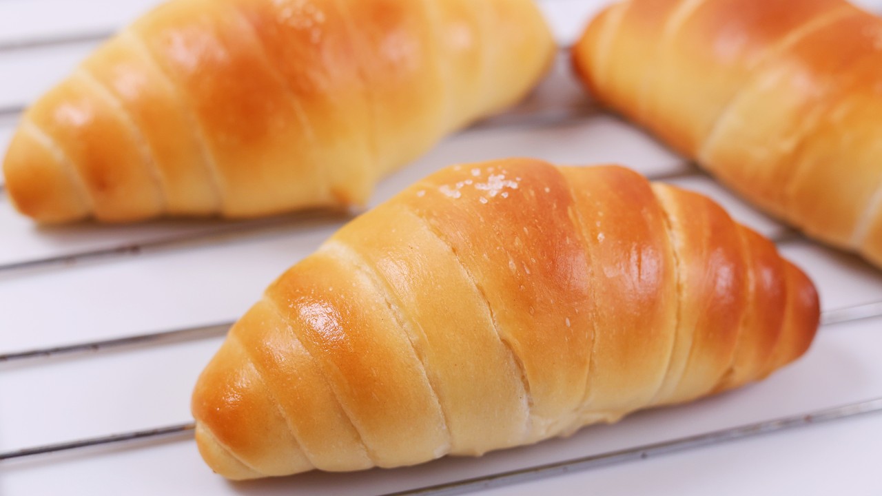 日式盐可颂  海盐卷  ｜Sea Salt Butter Roll