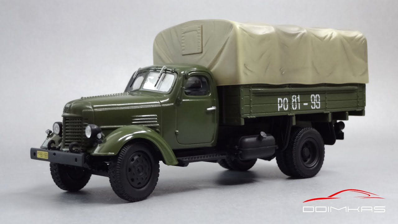Легендарные грузовики СССР: ЗИС-150 || DiP Models || Масштабные модели грузовых автомобилей 1:43