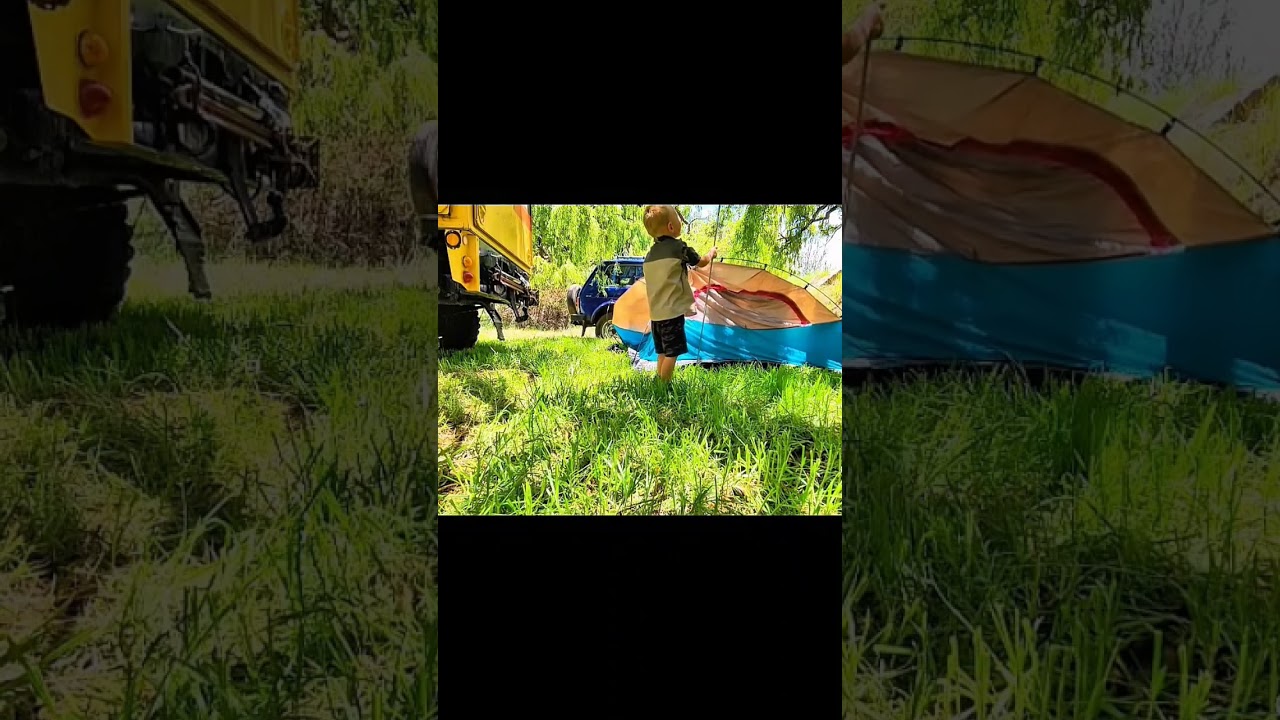 🏕️ Setting Up Camp — The Great Caravan Challenge! 🌄