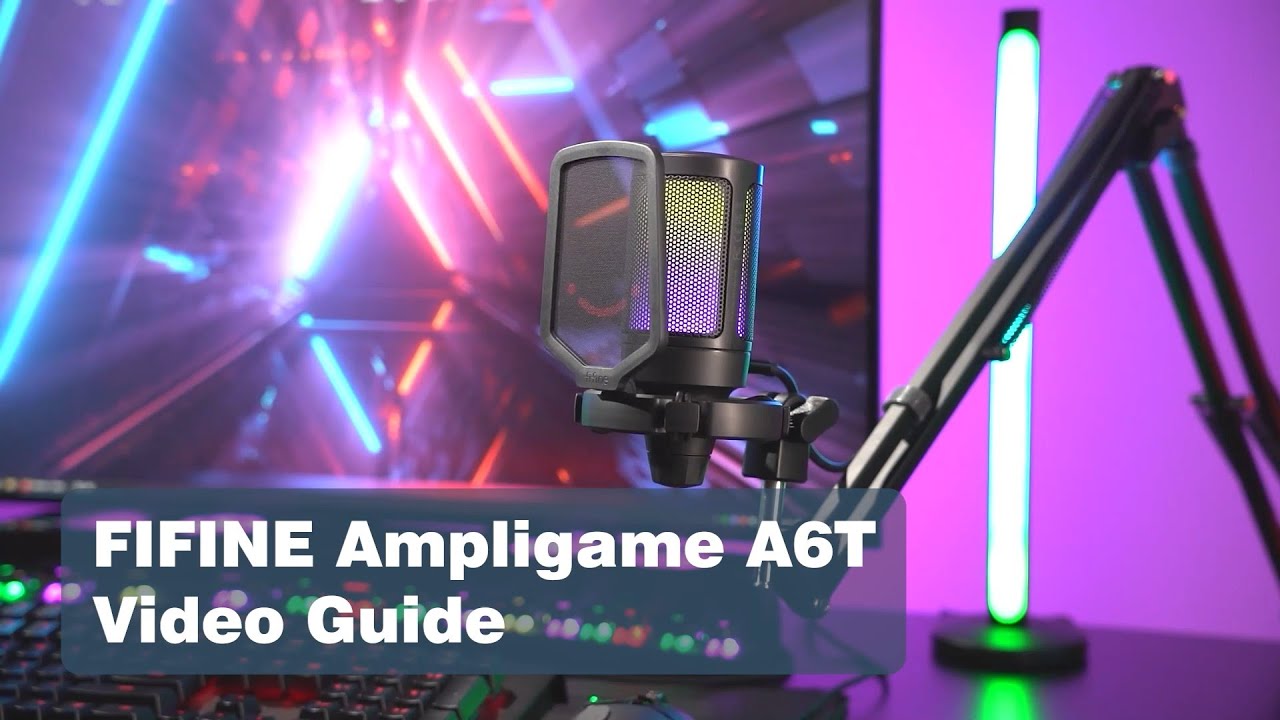 [Tutorial] of How to Install FIFINE USB Condenser Microphone Kit A6T, Setup on Windows, Mac, PS4/5.