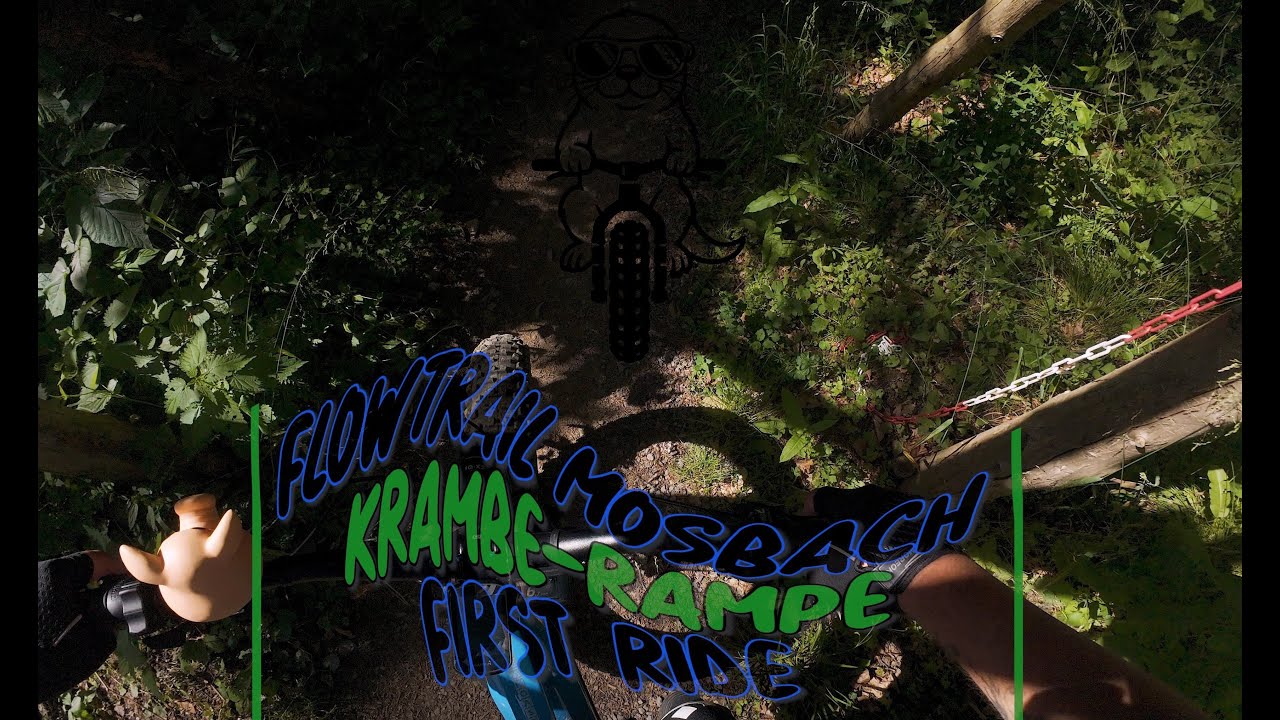 Flowtrails Mosbach Krambe-Rampe on a Hardtail Fatbike