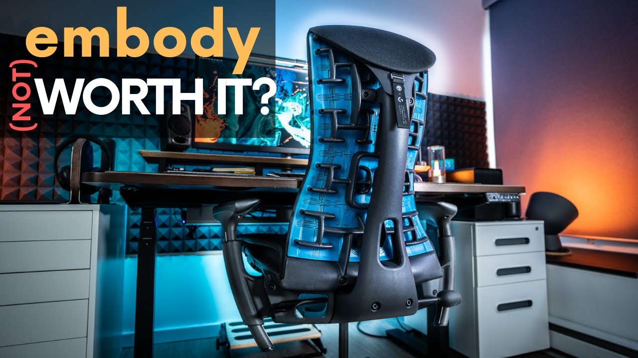Embody от Herman Miller x Logitech G — распаковка и первые впечатления!