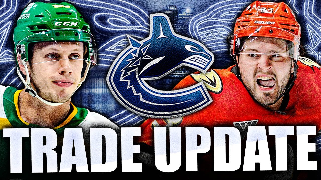CANUCKS TRADE UPDATES WITH MARCO ROSSI & MASON MCTAVISH: WHAT'S THE LATEST ON THESE NHL TARGETS?