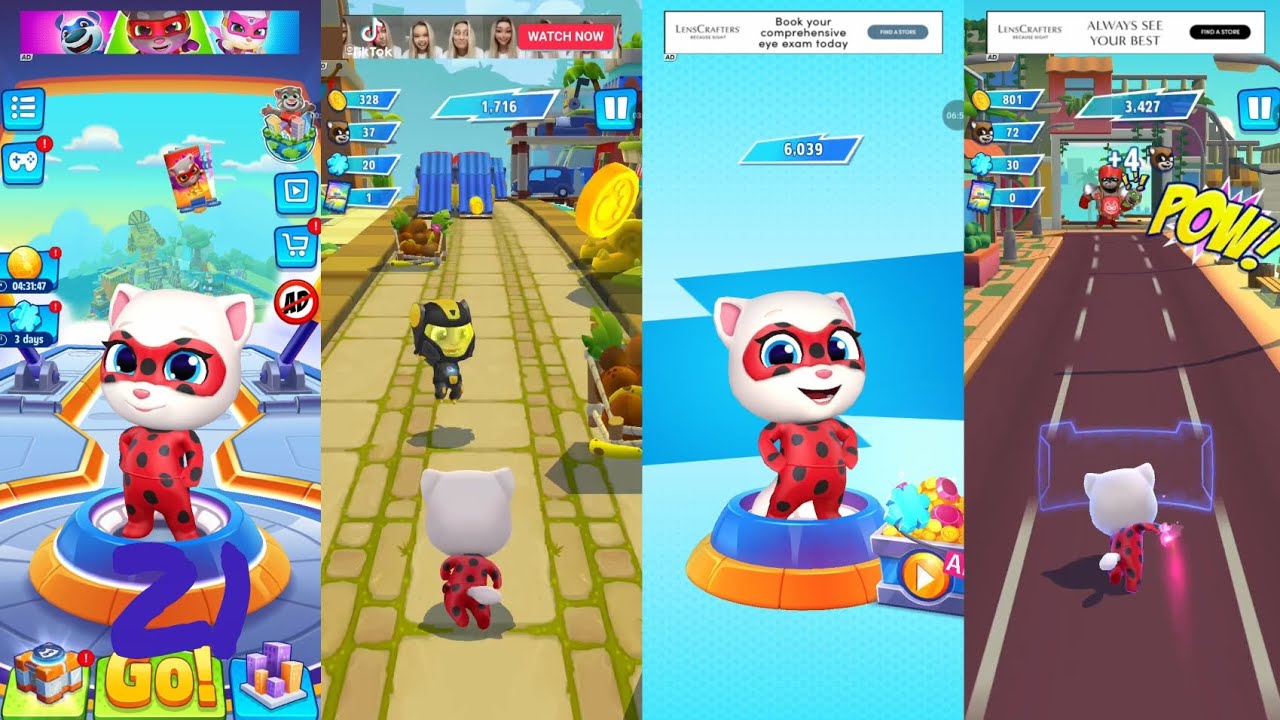 Talking Tom Hero Dash Android Gameplay Part 21