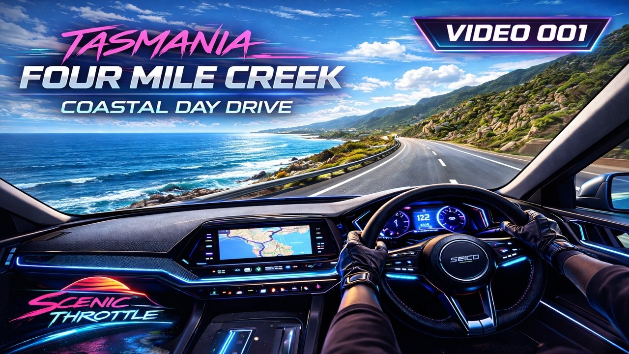 Scenic Drive | Coastal POV | Tasmania | Four Mile Creek