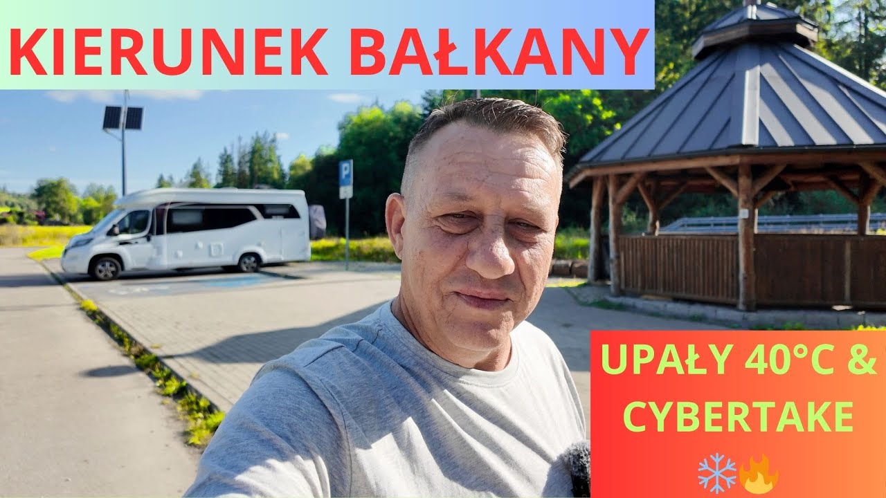 40°C w Budapeszcie!  Vanlife kamperem + TEST klimatyzatora Cybertake S2 Pro