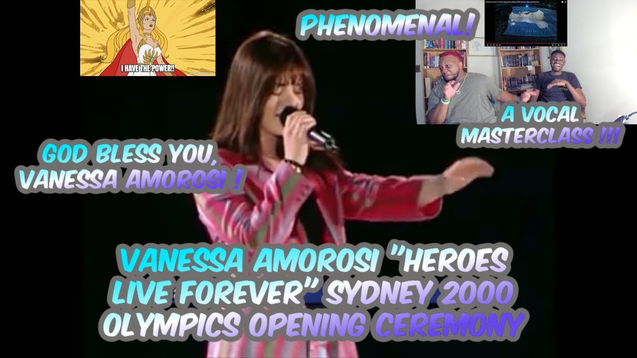 Vanessa Amorosi's Heroes Live Forever Sydney 2000 Olympics Opening Ceremony JoCurKRAZE reacts 🥲🔥