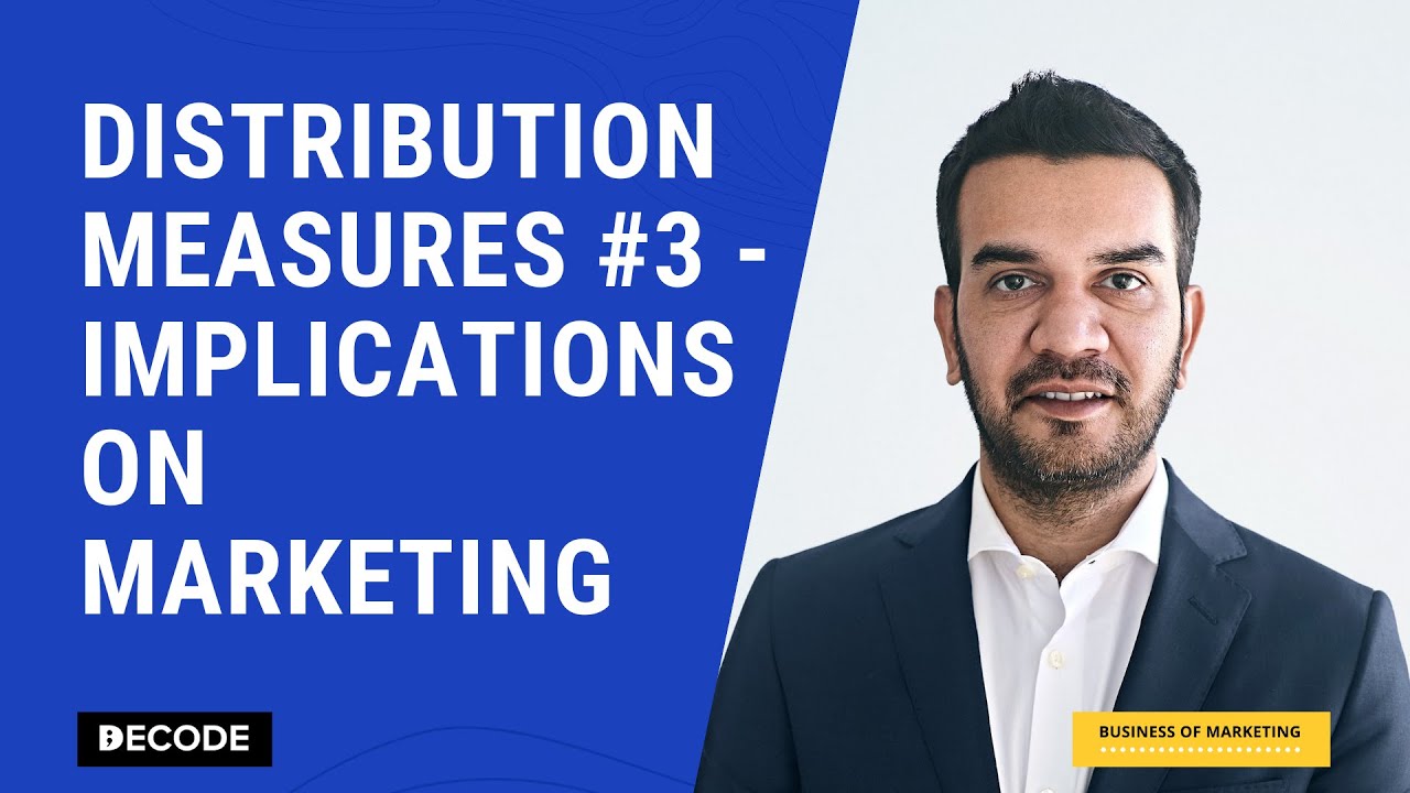 Distribution Measures #3 - Implications on Marketing
