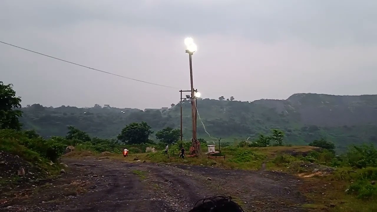 Ramgarh open  coal field mining burn 